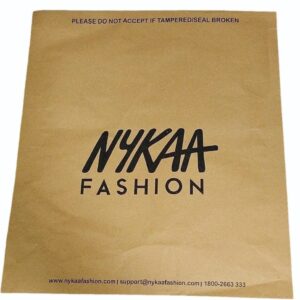 Nykaa Fashion Paper Bag Size 11 x 14 Inches ( Lip To Lip )