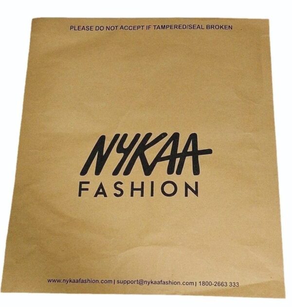 Nykaa Fashion Paper Bag Size 14 x 16 Inches ( Lip To Lip )